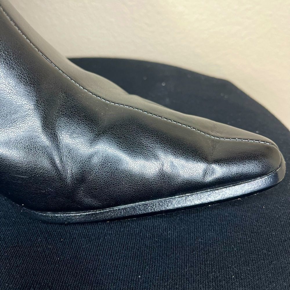 Donald J. Pliner Women’s Ankle Boots Black Leather Booties Size: 8 - Picture 8 of 12